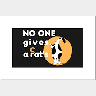 No One Gives a Cat's Ass Posters and Art